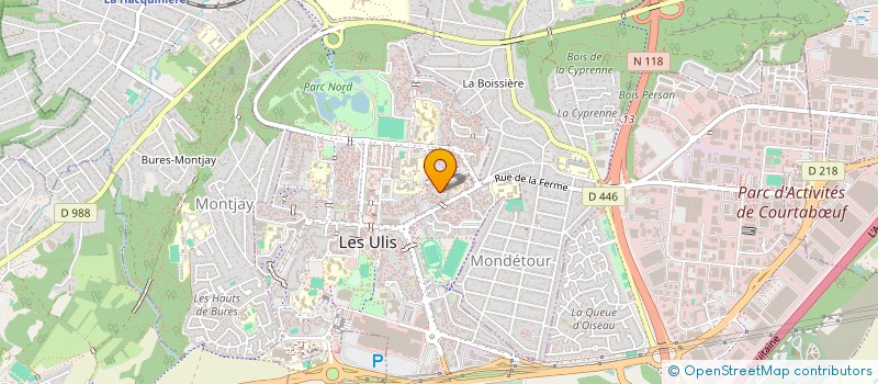 localisation de l'entreprise MADAME MARIE SEA  LES ULIS