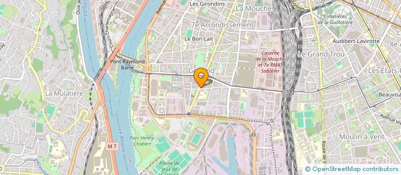 localisation de l'entreprise MADAME MARIE SEGARRA à LYON