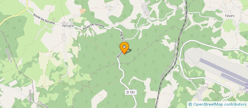 localisation de l'entreprise MADAME MARIE SEGERAL  LISSAC-SUR-COUZE