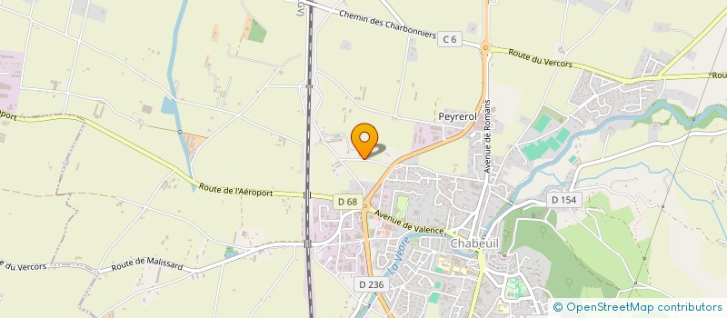 localisation de l'entreprise MADAME MARIE SEGOLENE ARNAULD DE SARTRE à CHABEUIL