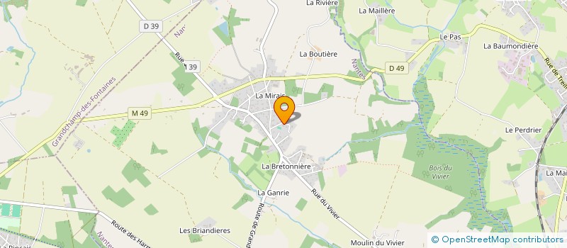 localisation de l'entreprise MADAME MARIE SEGOVIA à LA CHAPELLE-SUR-ERDRE