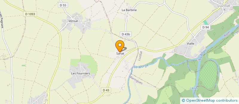 localisation de l'entreprise MADAME MARIE SEGUIN à MARINGUES