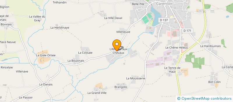 localisation de l'entreprise MADAME MARIE SEGUIN à CARENTOIR