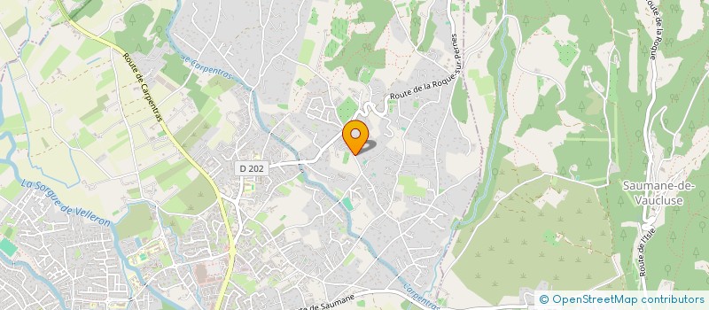 localisation de l'entreprise MADAME MARIE SEGURA  L'ISLE-SUR-LA-SORGUE