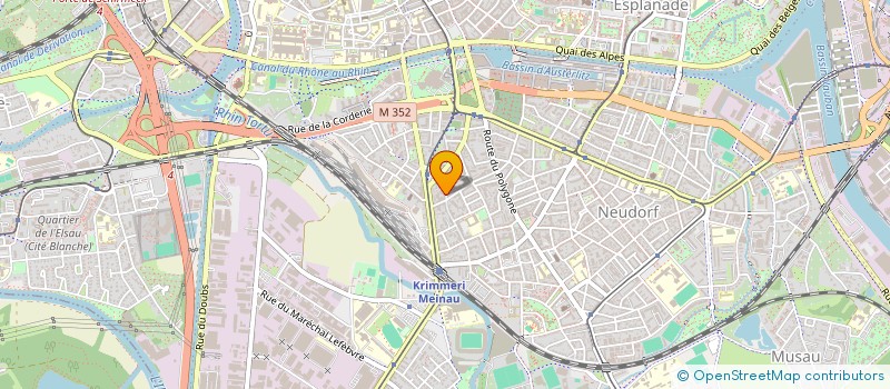 localisation de l'entreprise MADAME MARIE SEILER à STRASBOURG