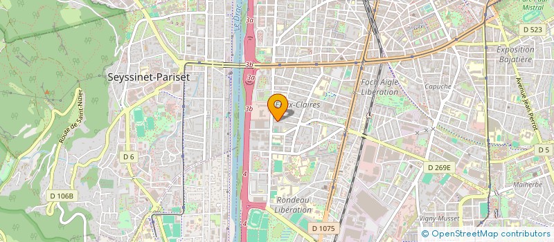 localisation de l'entreprise MADAME MARIE SEITER à GRENOBLE