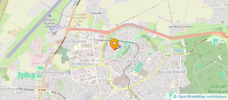 localisation de l'entreprise MADAME MARIE SELLOM  LE HAVRE