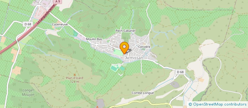 localisation de l'entreprise MADAME MARIE SEMPERE  ARMISSAN