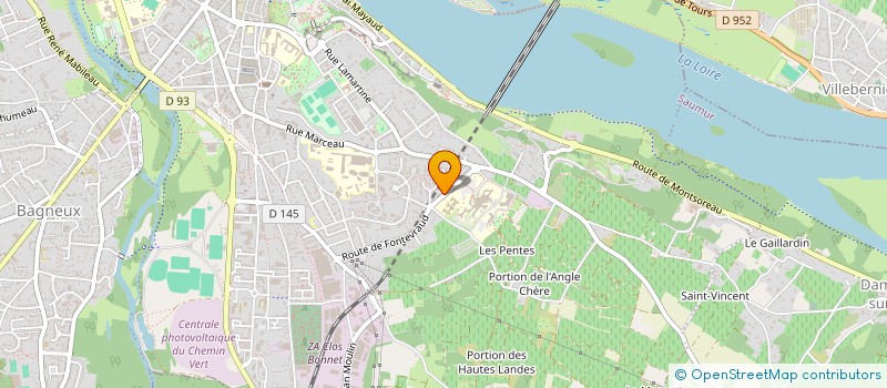 localisation de l'entreprise MADAME MARIE SENCIER  SAUMUR