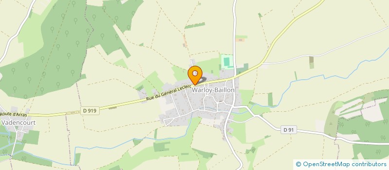 localisation de l'entreprise MADAME MARIE SENECAT à WARLOY-BAILLON