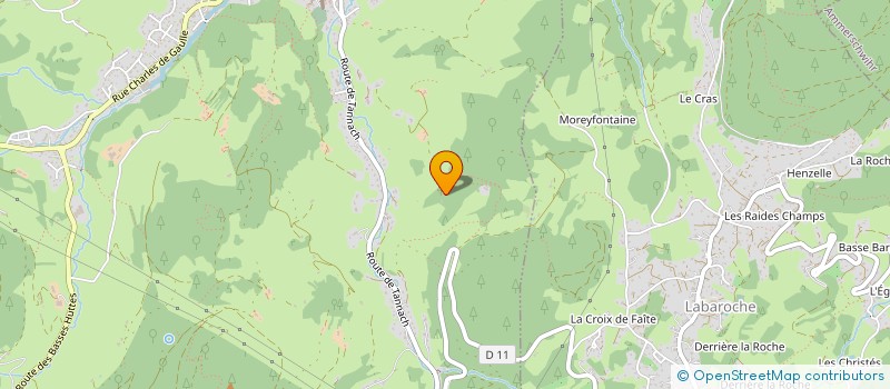 localisation de l'entreprise MADAME MARIE SENGEL  ORBEY