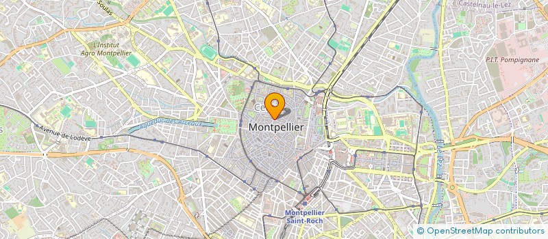 localisation de l'entreprise MADAME MARIE SENGLAT à MONTPELLIER