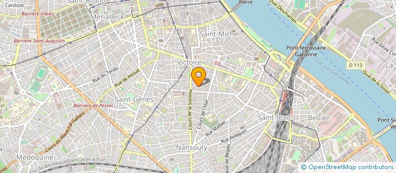 localisation de l'entreprise MADAME MARIE SENSFELDER  BORDEAUX