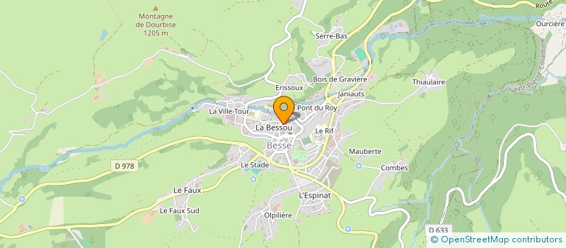 localisation de l'entreprise MADAME MARIE SEPCHAT  BESSE-ET-SAINT-ANASTAISE