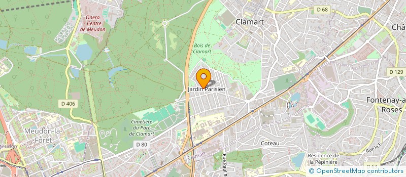 localisation de l'entreprise MADAME MARIE SEQUERT  CLAMART