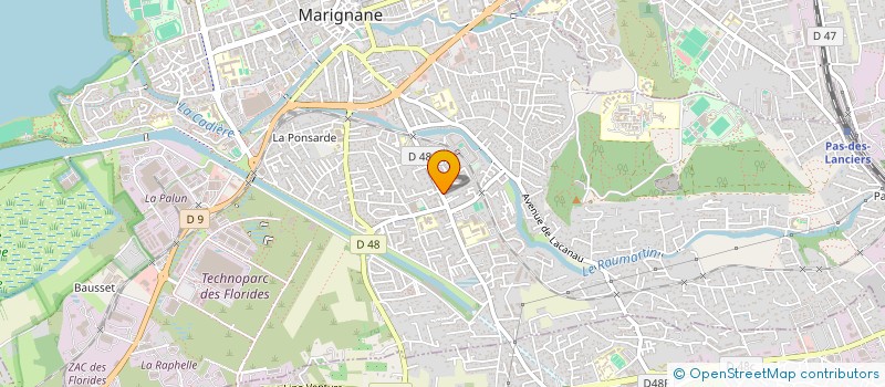 localisation de l'entreprise MADAME MARIE SERRE à MARIGNANE
