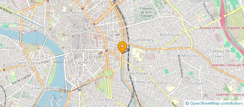 localisation de l'entreprise MADAME MARIE SERRE à TOULOUSE