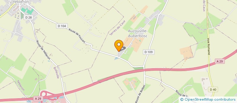 localisation de l'entreprise MADAME MARIE SERVAIN  TERRES-DE-CAUX