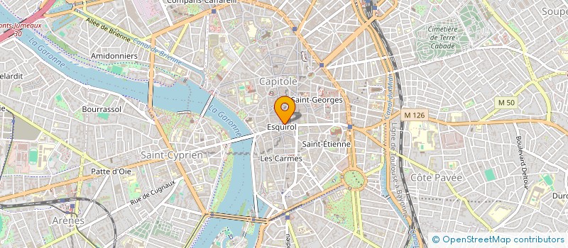 localisation de l'entreprise MADAME MARIE SERVAT à TOULOUSE