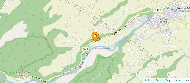 localisation de l'entreprise MADAME MARIE SEVINGUE  SAINT-ANDRE