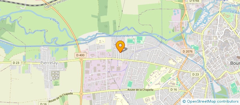 localisation de l'entreprise MADAME MARIE SIBILLE  BOURGES