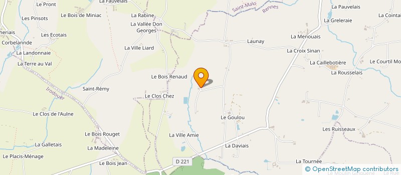 localisation de l'entreprise MADAME MARIE SICOT à LA CHAPELLE-CHAUSSEE