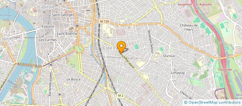 localisation de l'entreprise MADAME MARIE SICRE  TOULOUSE