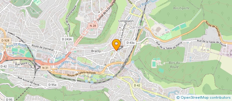 localisation de l'entreprise MADAME MARIE SIDOT  DARNETAL