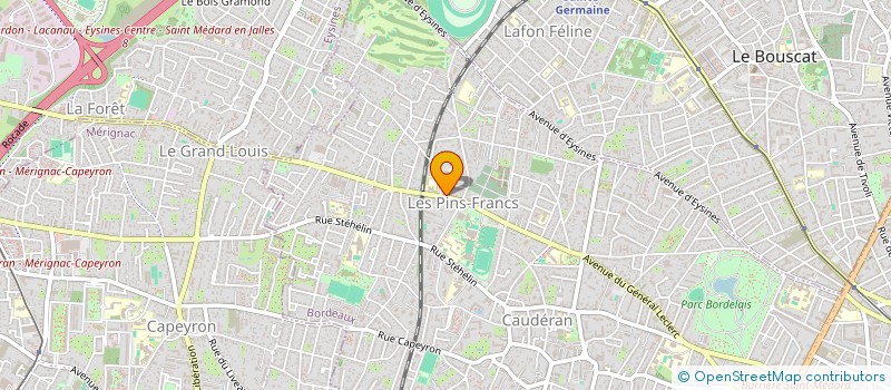 localisation de l'entreprise MADAME MARIE SILES à BORDEAUX