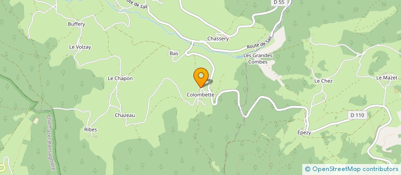 localisation de l'entreprise MADAME MARIE SIMEON  SAINT-JUST-EN-BAS