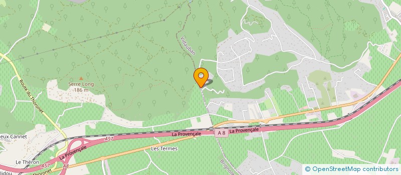 localisation de l'entreprise MADAME MARIE SIMIAN  VIDAUBAN