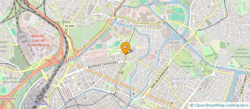 localisation de l'entreprise MADAME MARIE SIMLER à STRASBOURG