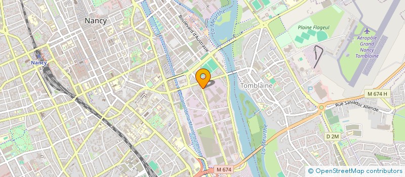 localisation de l'entreprise MADAME MARIE SIMON  NANCY