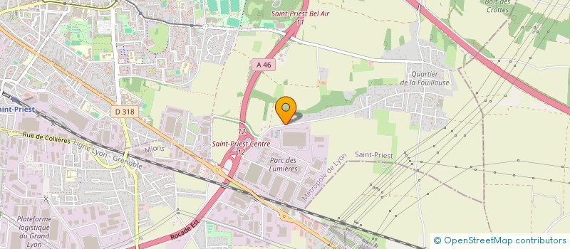 localisation de l'entreprise MADAME MARIE SIMONE AZEVEDO DA CONCEICAO  SAINT-PRIEST