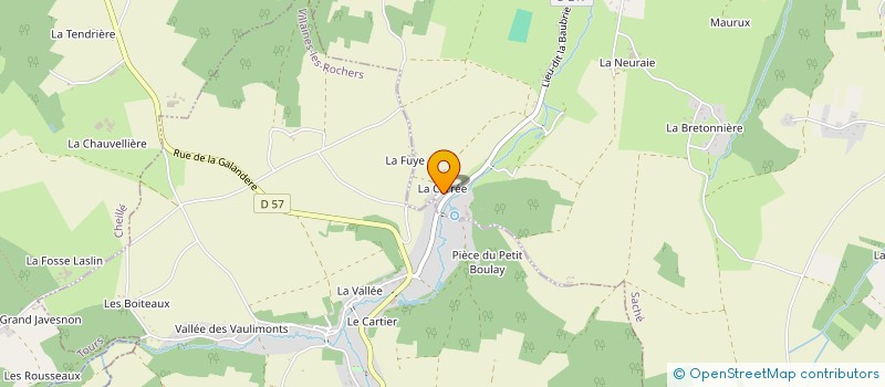 localisation de l'entreprise MADAME MARIE SIMONNEAU  SACHE