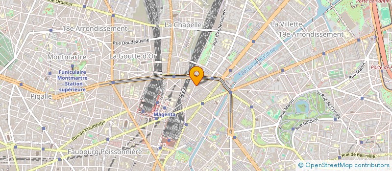 localisation de l'entreprise MADAME MARIE SIMONNET  PARIS