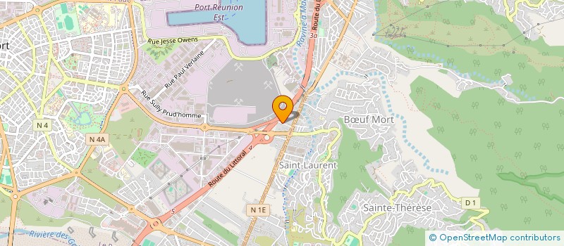 localisation de l'entreprise MADAME MARIE SINAMAN  LE PORT