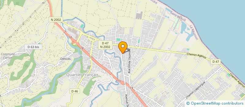 localisation de l'entreprise MADAME MARIE SINIMALE  SAINT-ANDRE