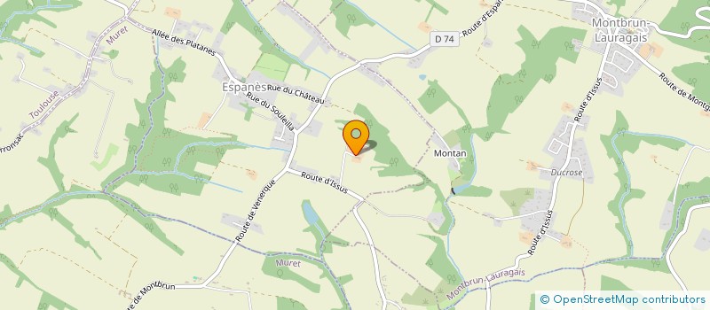 localisation de l'entreprise MADAME MARIE SIRLIN  ESPANES