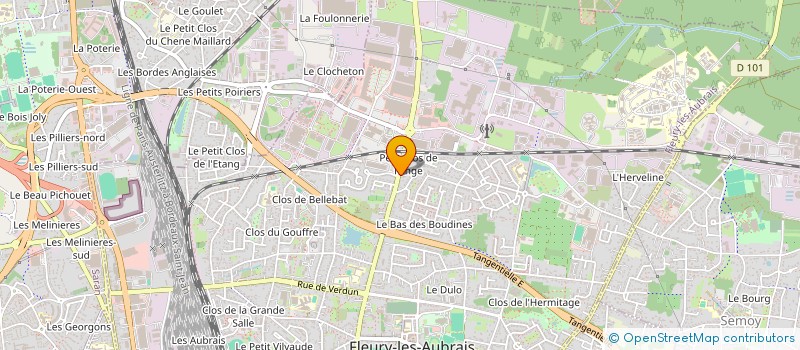 localisation de l'entreprise MADAME MARIE SOAMAHEVA à FLEURY-LES-AUBRAIS