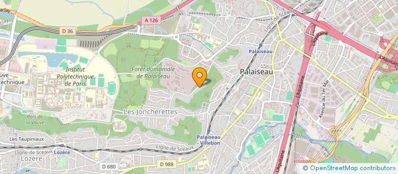 localisation de l'entreprise MADAME MARIE SOCIE à PALAISEAU