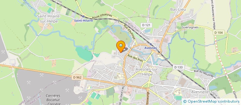localisation de l'entreprise MADAME MARIE SODOYER à AVESNES-SUR-HELPE