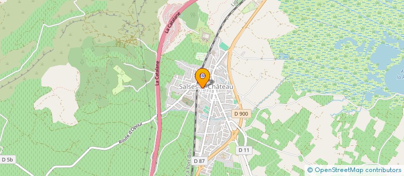 localisation de l'entreprise MADAME MARIE SOLER  SALSES-LE-CHATEAU