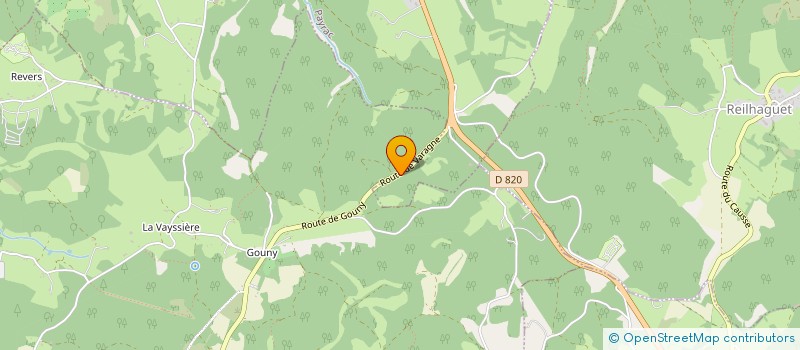 localisation de l'entreprise MADAME MARIE-SOLINE SOUBIELLE  PAYRAC