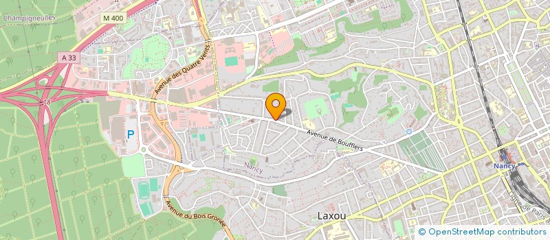 localisation de l'entreprise MADAME MARIE-SOPHIE BINET  NANCY