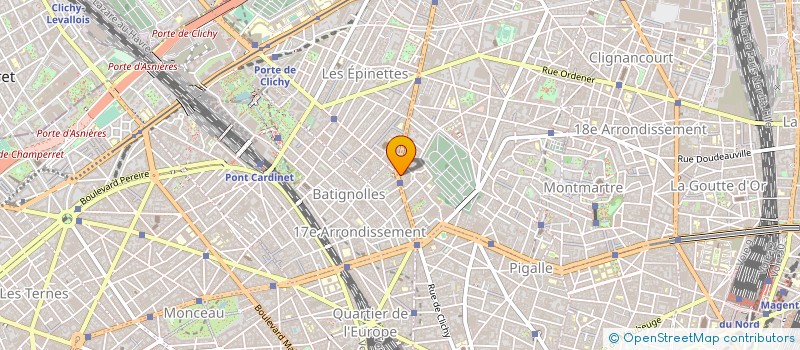 localisation de l'entreprise MADAME MARIE-SOPHIE BOULANGER à PARIS