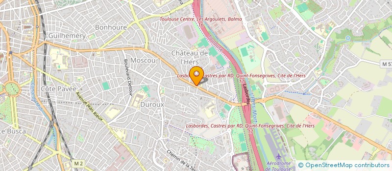 localisation de l'entreprise MADAME MARIE SOPHIE CABANA à TOULOUSE