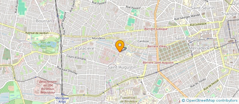 localisation de l'entreprise MADAME MARIE-SOPHIE CHAVANES  MERIGNAC