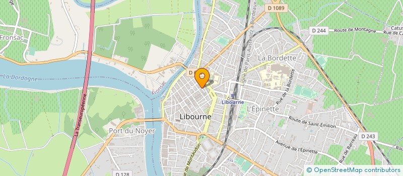 localisation de l'entreprise MADAME MARIE-SOPHIE FELIX à LIBOURNE