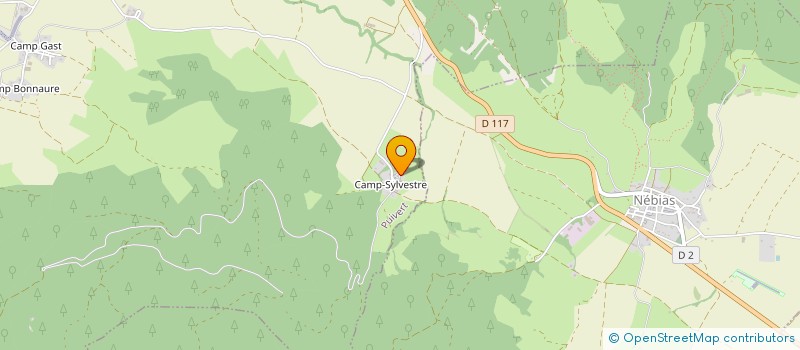 localisation de l'entreprise MADAME MARIE-SOPHIE HOUBEN  PUIVERT